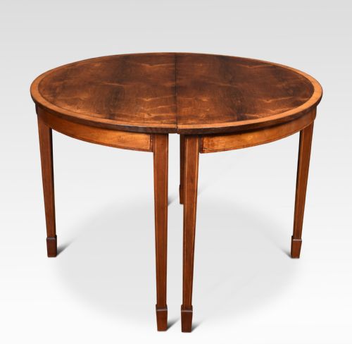 Pair of Rosewood Hall Tables