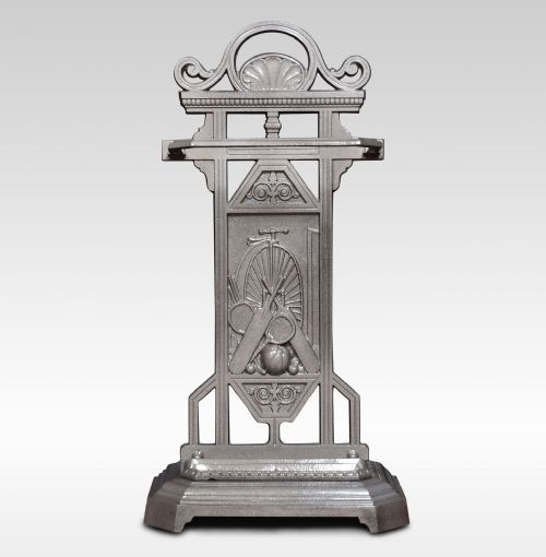 19TH CENTURY CAST IRON STICK UMBRELLA STAND - ADDITIONAL PHOTO 1