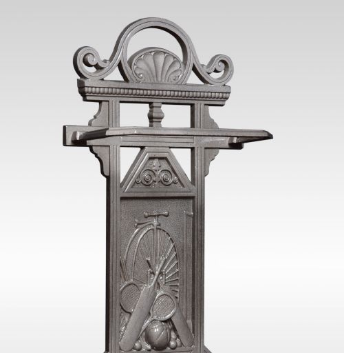 19TH CENTURY CAST IRON STICK UMBRELLA STAND - ADDITIONAL PHOTO 3