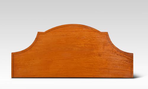 SHERATON REVIVAL SERPENTINE FRONTED CABINET - ADDITIONAL PHOTO 3