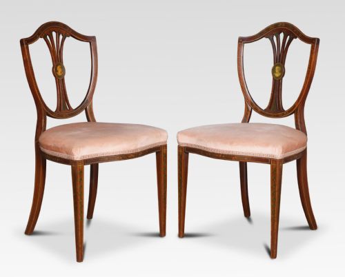 Pair of 19th Century Side Chairs by Edwards and Roberts