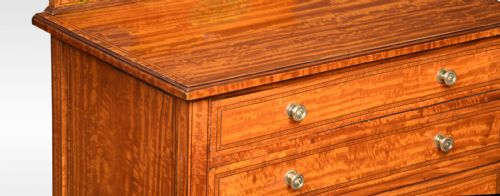 SATINWOOD INLAID MUSIC CHEST - ADDITIONAL PHOTO 1