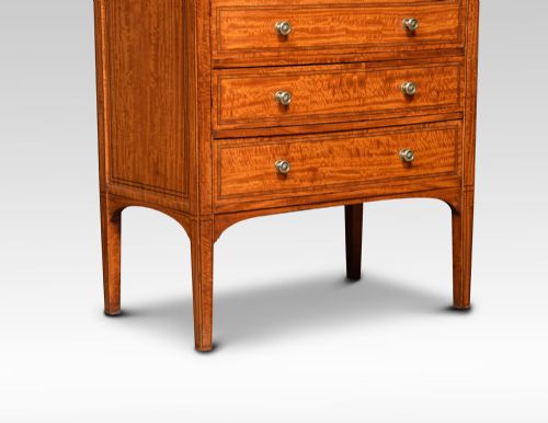 SATINWOOD INLAID MUSIC CHEST - ADDITIONAL PHOTO 3