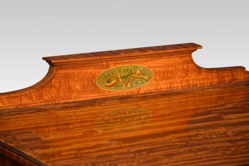 SATINWOOD INLAID MUSIC CHEST - ADDITIONAL PHOTO 4