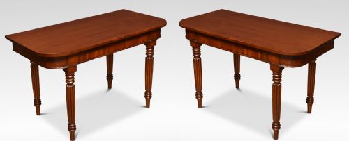 Pair of Mahogany Hall Tables