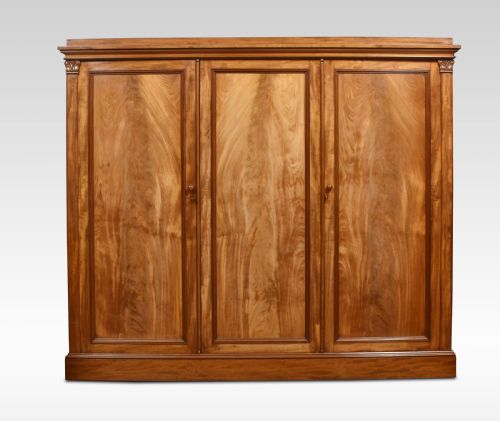 Mahogany Three Door Wardrobe