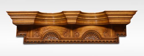 POLLARD OAK OVERDOOR PEDIMENT - ADDITIONAL PHOTO 1