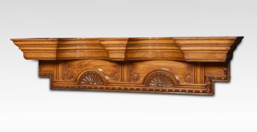 POLLARD OAK OVERDOOR PEDIMENT - ADDITIONAL PHOTO 3