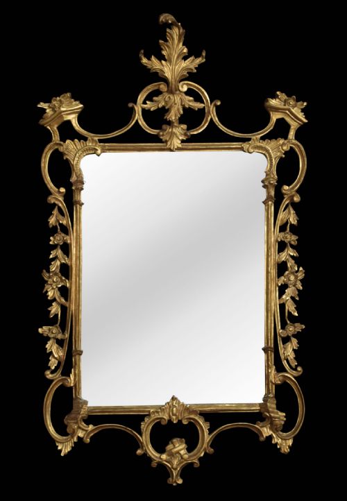 Rococo Revival Giltwood Mirror