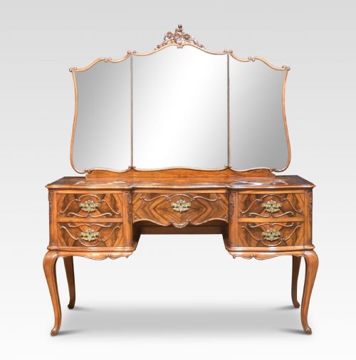 French Walnut Dressing Table