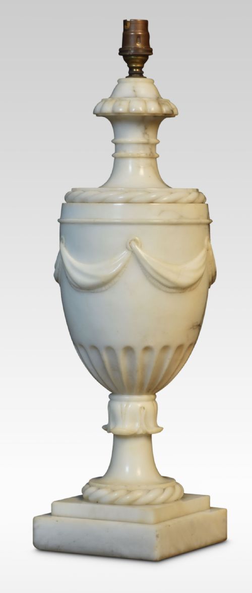 Marble Urn Shaped Table Lamp
