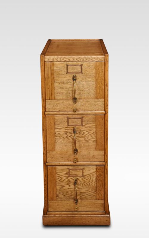 Oak Filing Cabinet