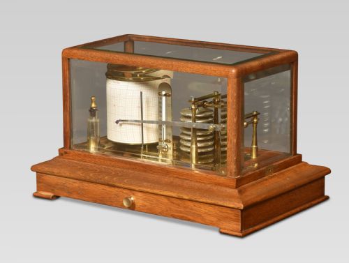 Oak Cased John Trotter of Glasgow Barograph