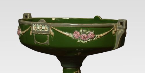 EICHWALD ART NOUVEAU GLAZED CENTREPIECE - ADDITIONAL PHOTO 2
