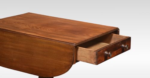 REGENCY MAHOGANY END TABLE - ADDITIONAL PHOTO 4