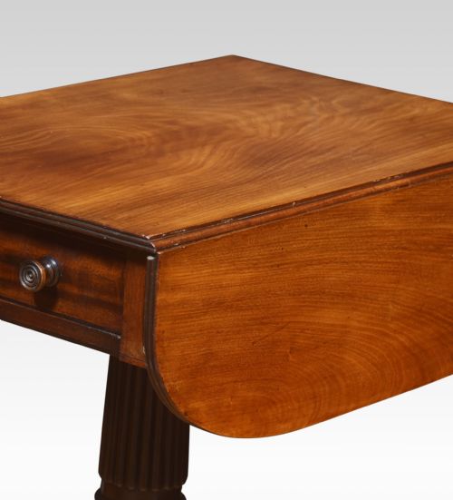 REGENCY MAHOGANY END TABLE - ADDITIONAL PHOTO 5