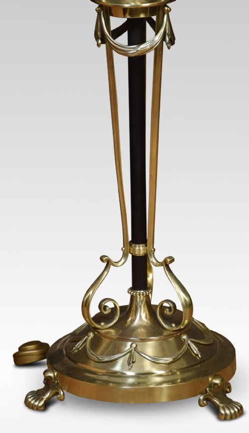NEO CLASSICAL BRASS STANDARD LAMP - ADDITIONAL PHOTO 3