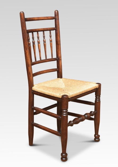 SET OF TEN SPINDLE BACK DINING CHAIRS - ADDITIONAL PHOTO 1