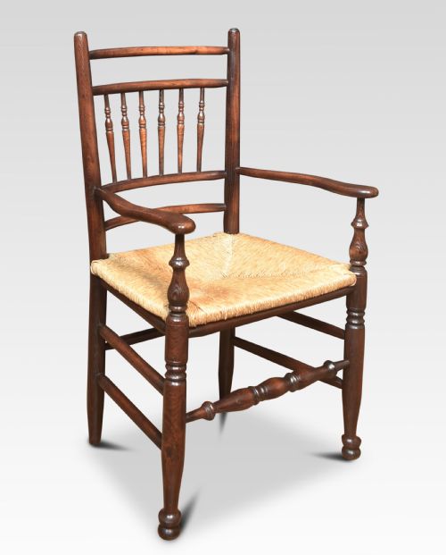 SET OF TEN SPINDLE BACK DINING CHAIRS - ADDITIONAL PHOTO 2