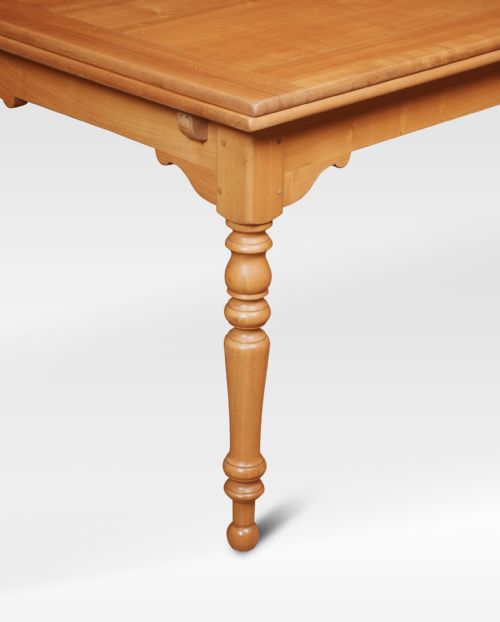 VERY LARGE FRUITWOOD FARMHOUSE TABLE - ADDITIONAL PHOTO 2