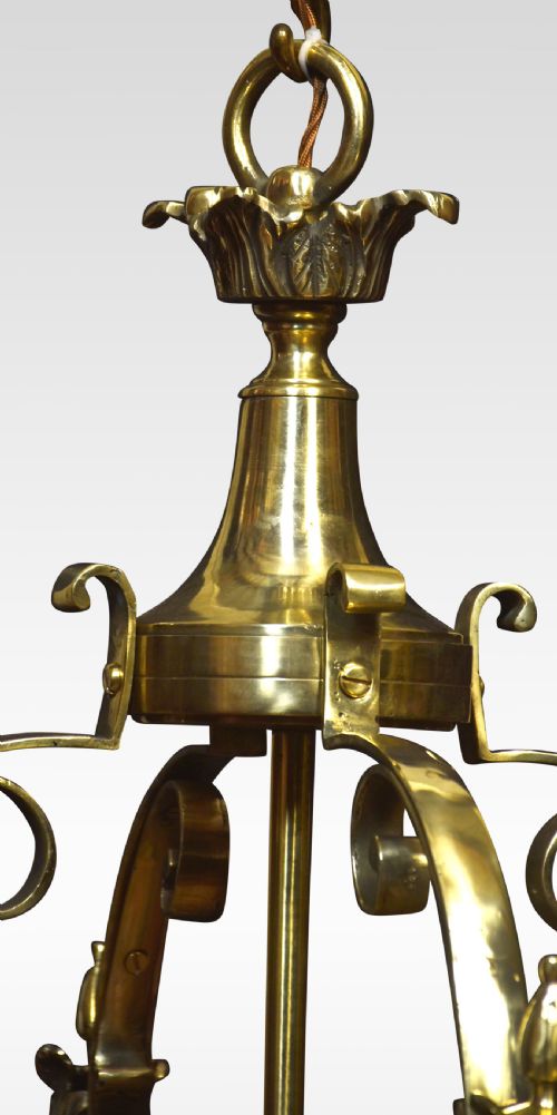 LARGE PAIR OF HALL LANTERNS - ADDITIONAL PHOTO 4