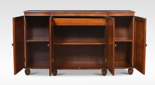 MAHOGANY FOUR DOOR BREAKFRONT SIDEBOARD - ADDITIONAL PHOTO 1