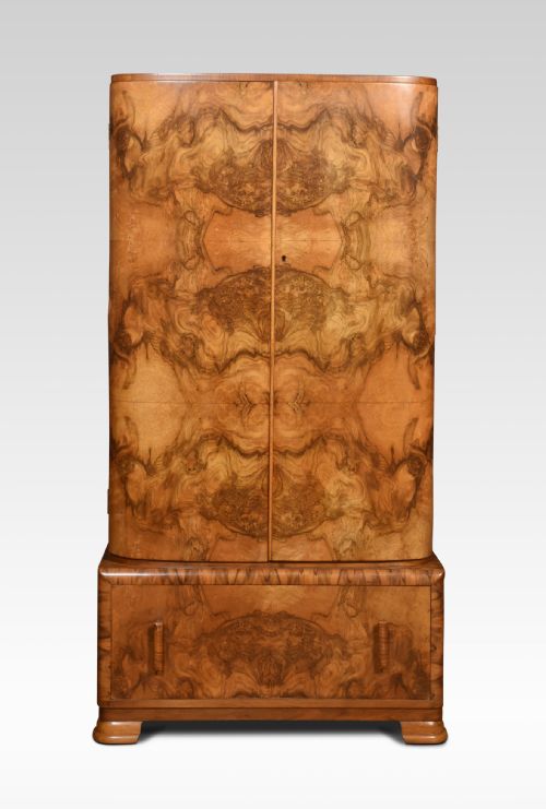 art deco two door wardrobe - CATEGORY: ANTIQUE WARDROBES - DATED 1920