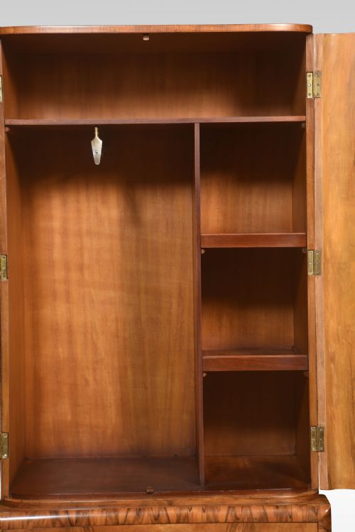 ART DECO TWO DOOR WARDROBE - ADDITIONAL PHOTO 4