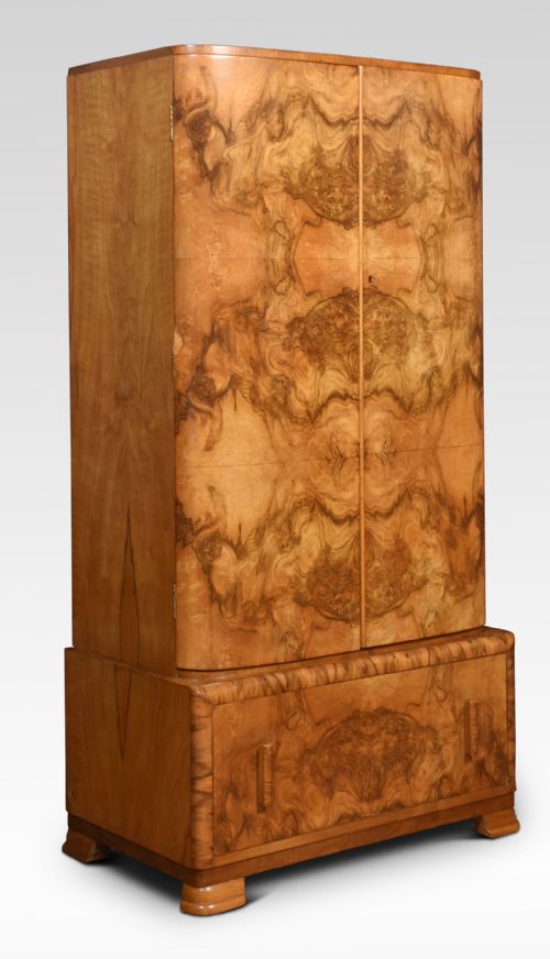 ART DECO TWO DOOR WARDROBE - ADDITIONAL PHOTO 5