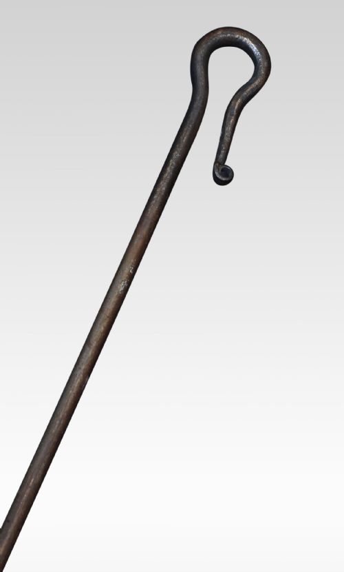 19TH CENTURY HAND FORGED LOG GRABBER - ADDITIONAL PHOTO 1