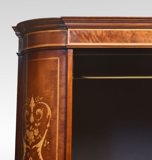 MAHOGANY INLAID WARDROBE - ADDITIONAL PHOTO 2