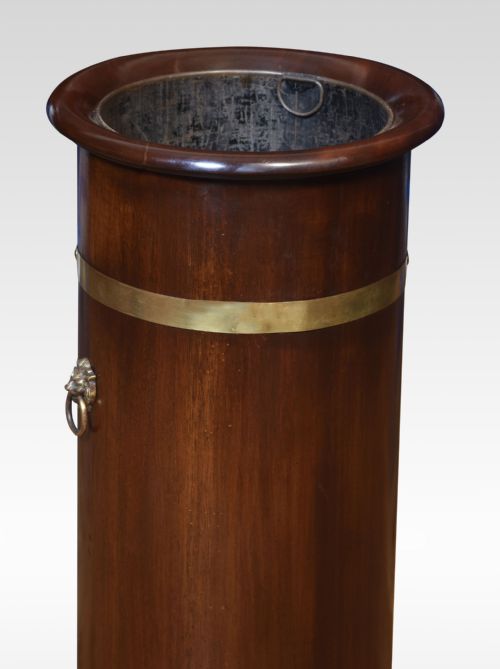 BRASS BOUND BARREL STICK STAND - ADDITIONAL PHOTO 3