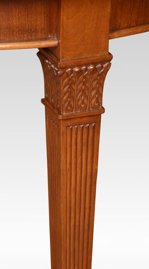 LARGE MAHOGANY DINING TABLE - ADDITIONAL PHOTO 2