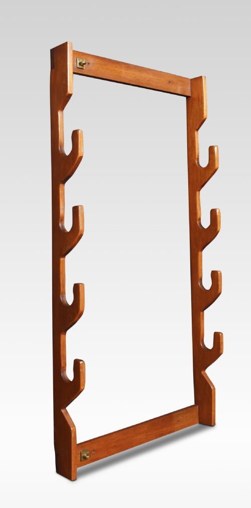 WALNUT GUN RACK - ADDITIONAL PHOTO 2