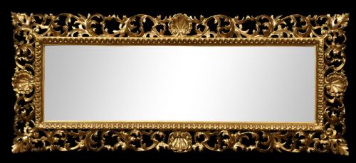 florentine giltwood wall mirror - CATEGORY: ANTIQUE MIRRORS - DATED 1910