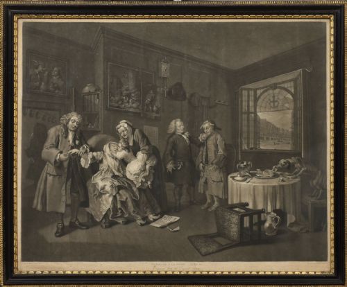 SET OF SIX WILLIAM HOGARTH ENGRAVINGS - ADDITIONAL PHOTO 4