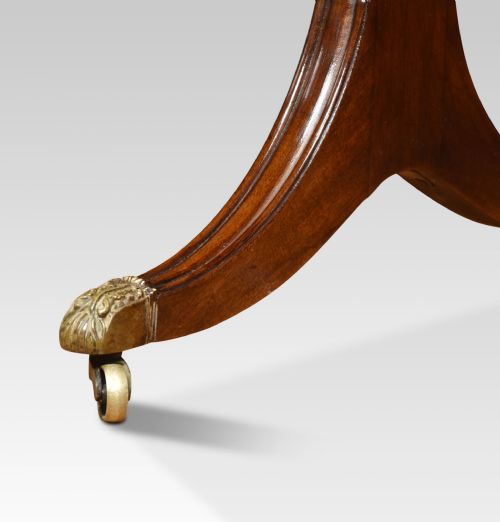 REGENCY MAHOGANY SOFA TABLE OF SMALL PROPORTIONS - ADDITIONAL PHOTO 5