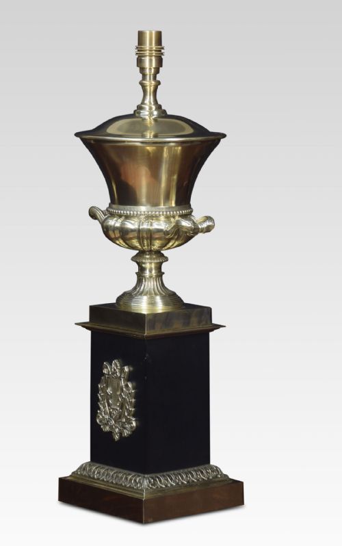 BRASS TABLE LAMP - ADDITIONAL PHOTO 3