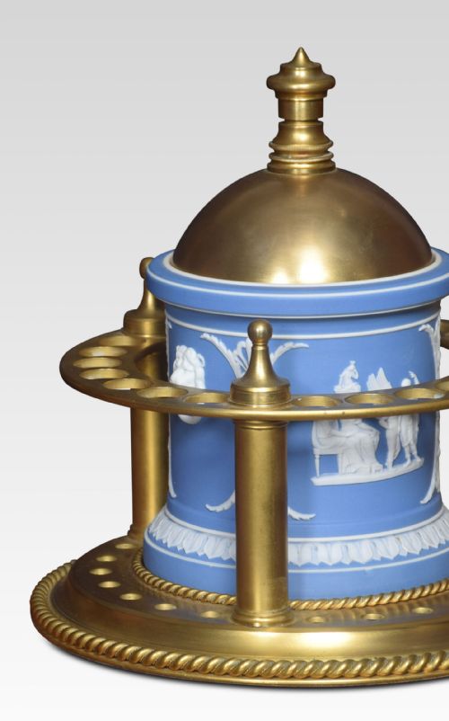 WEDGWOOD BLUE JASPER HUMIDOR - ADDITIONAL PHOTO 1