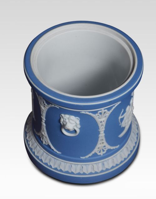 WEDGWOOD BLUE JASPER HUMIDOR - ADDITIONAL PHOTO 4