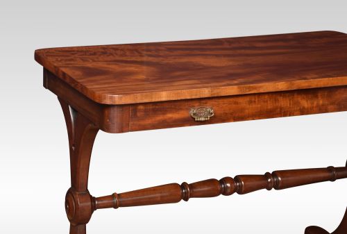 WILLIAM IV MAHOGANY SIDE TABLE - ADDITIONAL PHOTO 1