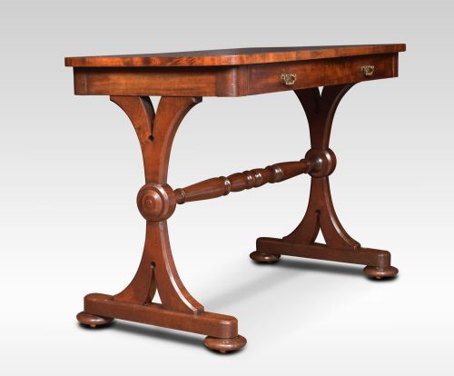 WILLIAM IV MAHOGANY SIDE TABLE - ADDITIONAL PHOTO 2