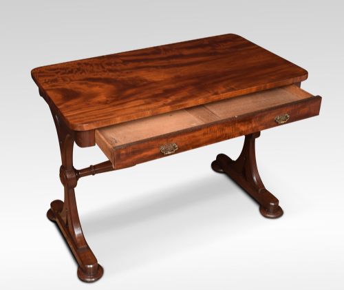 WILLIAM IV MAHOGANY SIDE TABLE - ADDITIONAL PHOTO 3