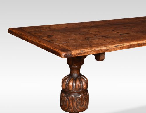 OAK REFECTORY TABLE - ADDITIONAL PHOTO 1