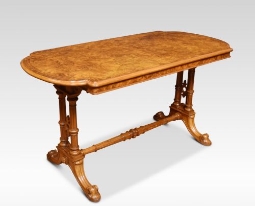 WALNUT CENTER TABLE - ADDITIONAL PHOTO 1