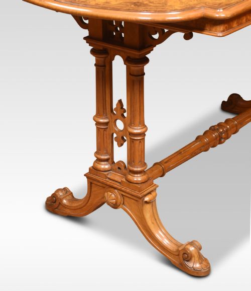 WALNUT CENTER TABLE - ADDITIONAL PHOTO 5