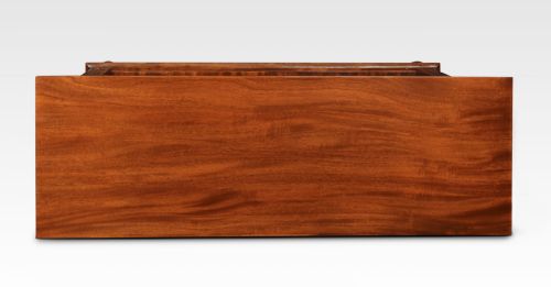 19TH CENTURY MAHOGANY OPEN BOOKCASE - ADDITIONAL PHOTO 3