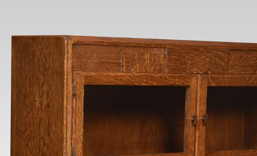 PAIR OF ART DECO SECTIONAL BOOKCASES - ADDITIONAL PHOTO 4