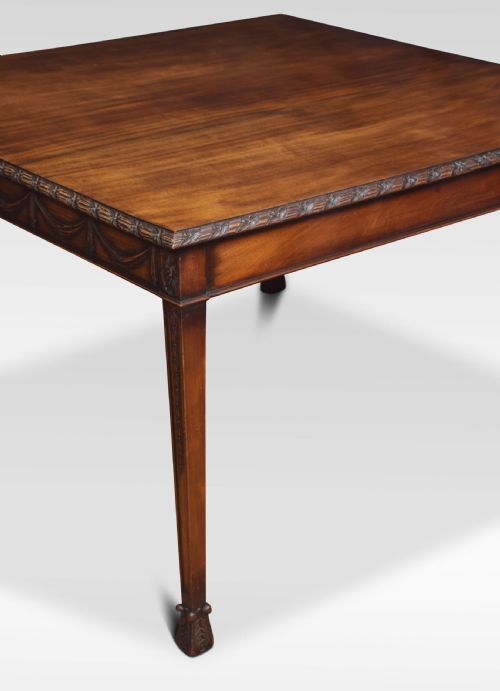 ADAM REVIVAL MAHOGANY CENTRE TABLE - ADDITIONAL PHOTO 1