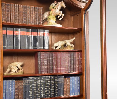 FRENCH GILT BRASS MOUNTED MAHOGANY BOOKCASE - ADDITIONAL PHOTO 6